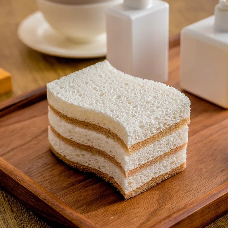 Esponjas de Louça Biodegradáveis Premium (Kit dura 3 meses)